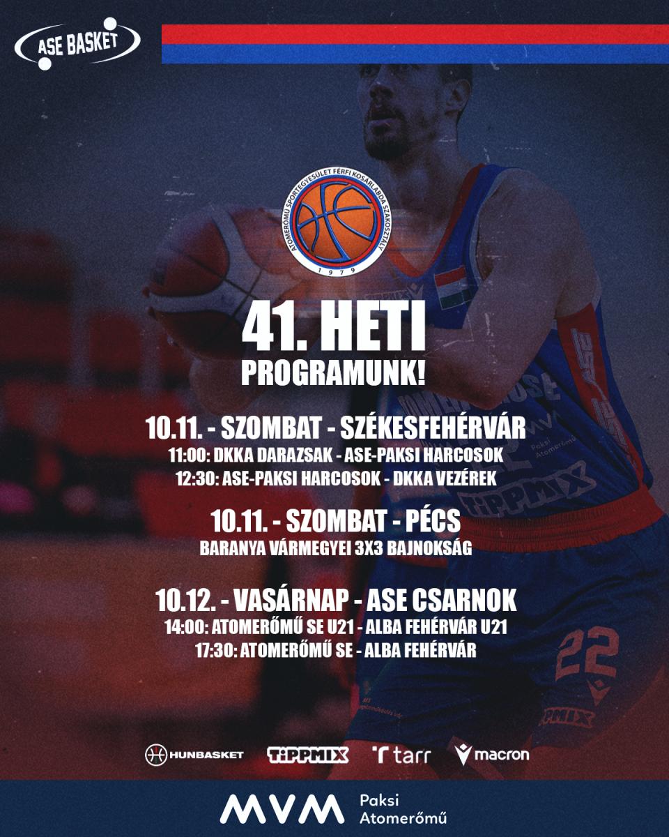 41. heti programunk